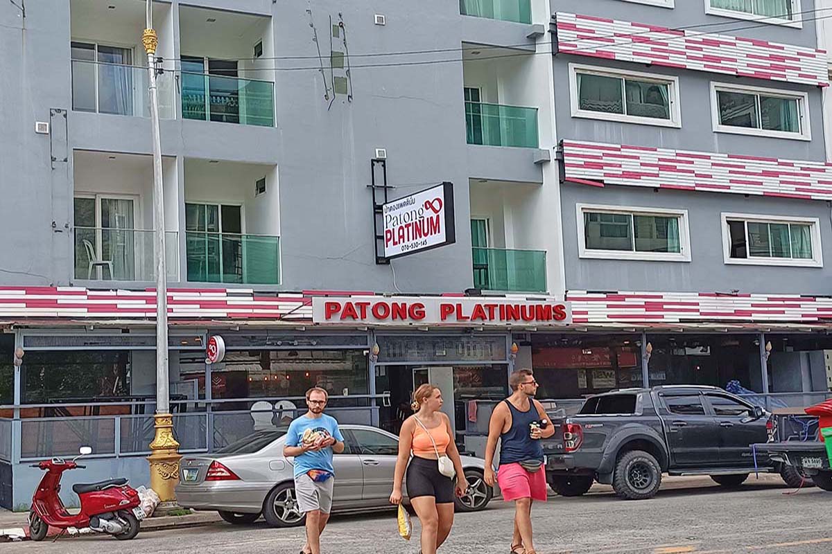Patong Platinums Hotel in Patong Beach Phuket,
